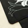 新品 浴衣 帯 2点セット 女性用 綿 平織 古典柄 浴衣 半幅帯 未使用品 百合 黒_画像9