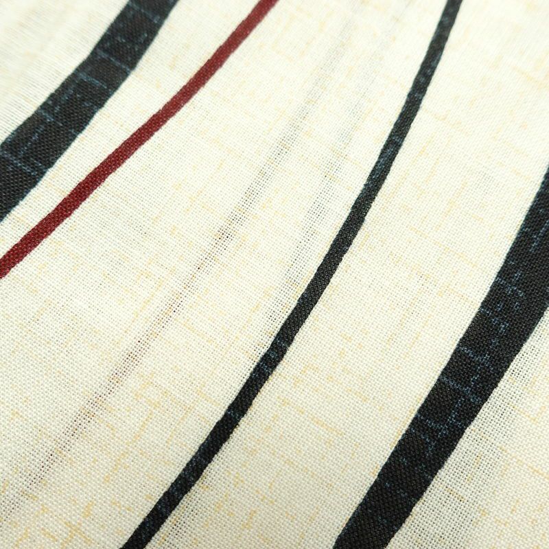 新品 浴衣 帯 2点セット 女性用 綿 平織 古典柄 浴衣 半幅帯 未使用品 よろけ 椿 桜_画像8