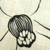 新品 浴衣 帯 2点セット 女性用 綿 平織 古典柄 浴衣 半幅帯 未使用品 椿 白黒 しっとり_画像7