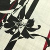 [訳あり]新品 浴衣 帯 2点セット 女性用 綿 平織 古典柄 浴衣 半幅帯 未使用品 黒縞百合_画像5