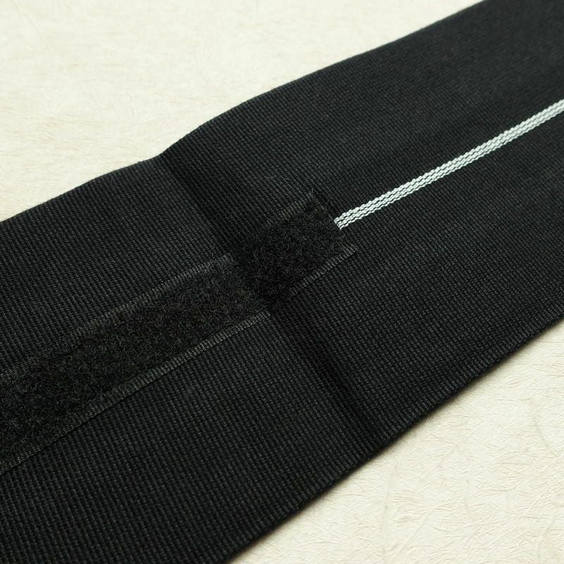 新品 男性用 帯 ワンタッチ角帯 献上柄 角帯 ワンタッチ 浴衣 袴下 かくおび 未使用品 黒_画像11