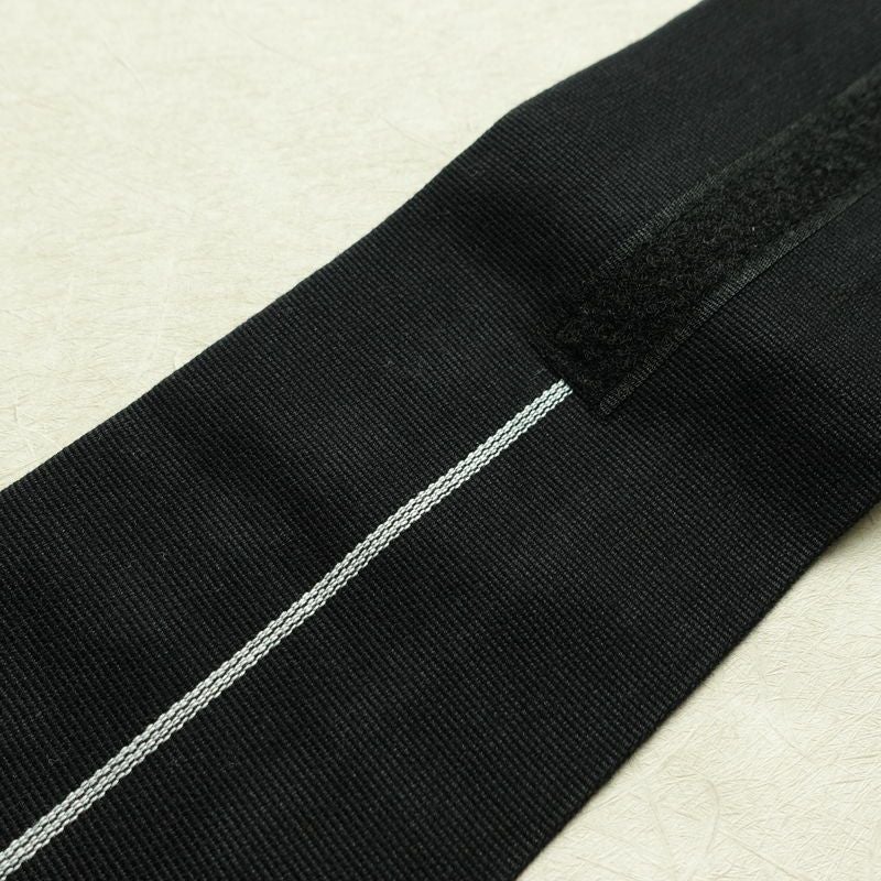 新品 男性用 帯 ワンタッチ角帯 献上柄 角帯 ワンタッチ 浴衣 袴下 かくおび 未使用品 黒_画像13