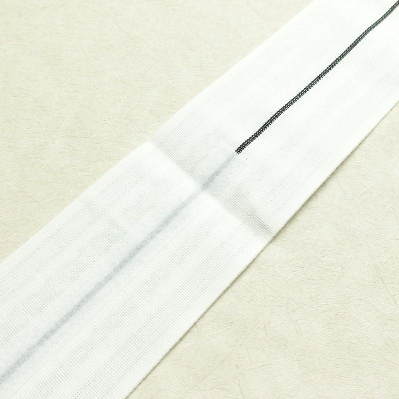 新品 男性用 帯 ワンタッチ角帯 献上柄 角帯 ワンタッチ 浴衣 袴下 かくおび 未使用品 白_画像12