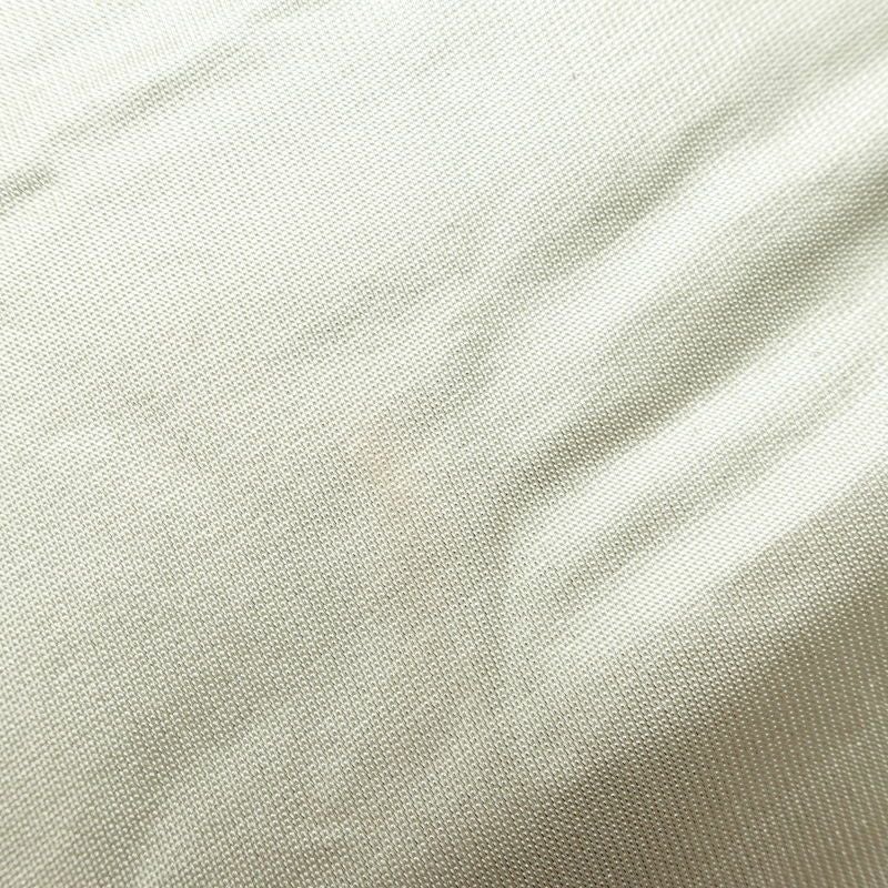 名古屋帯 太鼓柄 正絹 花柄 通し仕立て なごや帯 リサイクル帯 帯 金糸 銀糸 白_画像19