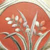 名古屋帯 太鼓柄 良品 正絹 花柄 名古屋仕立て なごや帯 リサイクル帯 帯 刺繍 引箔 銀駒刺繍 金・銀_画像7
