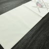 名古屋帯 太鼓柄 美品 夏用 ポリエステル 花柄 名古屋仕立て なごや帯 リサイクル帯 帯 シンプル 白_画像9