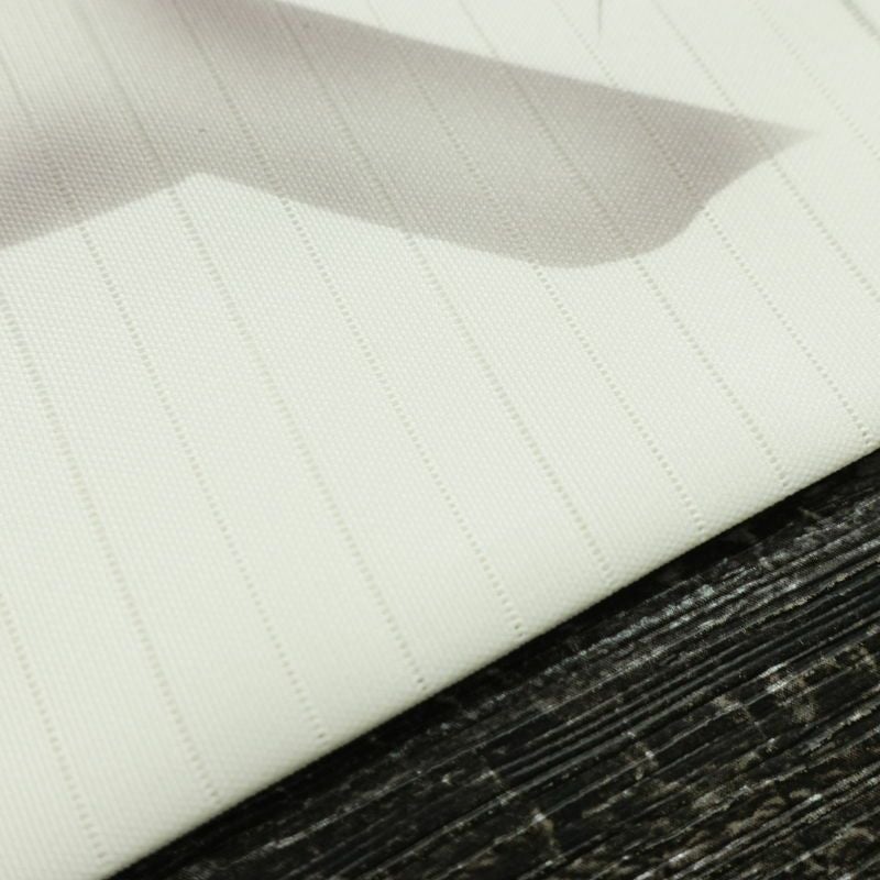 名古屋帯 太鼓柄 美品 夏用 ポリエステル 花柄 名古屋仕立て なごや帯 リサイクル帯 帯 シンプル 白_画像13