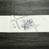 名古屋帯 太鼓柄 美品 夏用 ポリエステル 花柄 名古屋仕立て なごや帯 リサイクル帯 帯 シンプル 白_画像15
