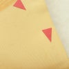 名古屋帯 太鼓柄 正絹 花柄 名古屋仕立て なごや帯 リサイクル帯 帯 黄・黄土色_画像8