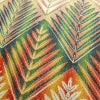 名古屋帯 全通柄 美品 正絹 木の葉・植物柄 名古屋仕立て なごや帯 リサイクル帯 帯 多色使い_画像5