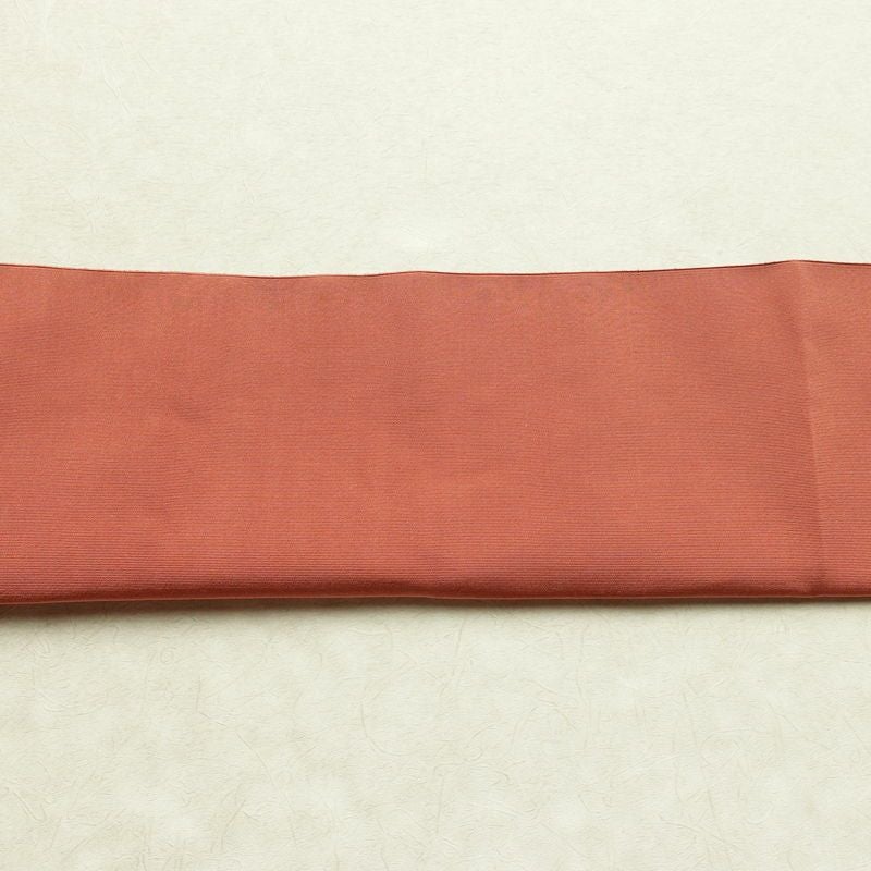 名古屋帯 太鼓柄 良品 つづれ織 正絹 蝶・昆虫柄 松葉仕立て なごや帯 リサイクル帯 帯 ピンク_画像15