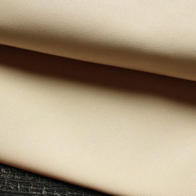 名古屋帯 太鼓柄 正絹 風景柄 名古屋仕立て なごや帯 リサイクル帯 帯 引箔 金彩 ベージュ_画像8