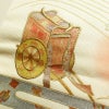 名古屋帯 太鼓柄 正絹 古典柄 名古屋仕立て なごや帯 リサイクル帯 帯 刺繍 箔 御所車 桜 金彩 多色使い_画像3