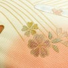 名古屋帯 太鼓柄 正絹 古典柄 名古屋仕立て なごや帯 リサイクル帯 帯 刺繍 箔 御所車 桜 金彩 多色使い_画像9