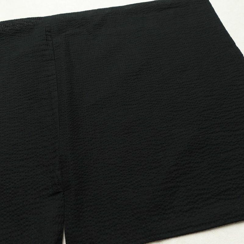 新品 男性用 浴衣 良品 綿 無地 単衣仕立て 身丈148cm 裄丈71.5cm 未使用品 黒_画像14