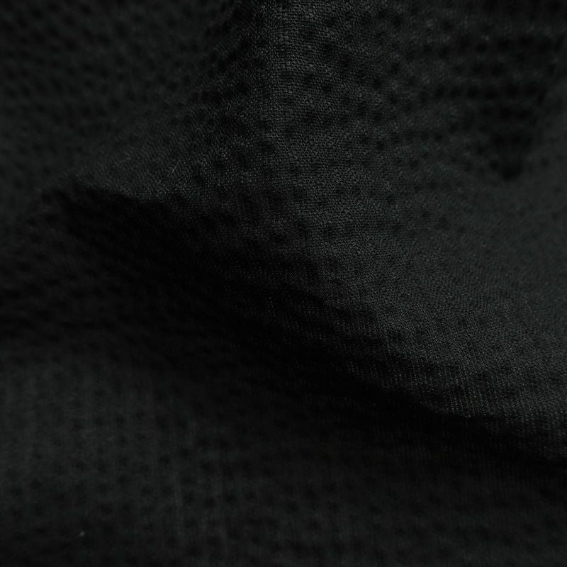 新品 男性用 浴衣 良品 綿 無地 単衣仕立て 身丈148cm 裄丈71.5cm 未使用品 黒_画像27