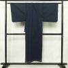新品 男性用 浴衣 良品 綿 無地 単衣仕立て 身丈145.5cm 裄丈73cm 未使用品 青・紺_画像2