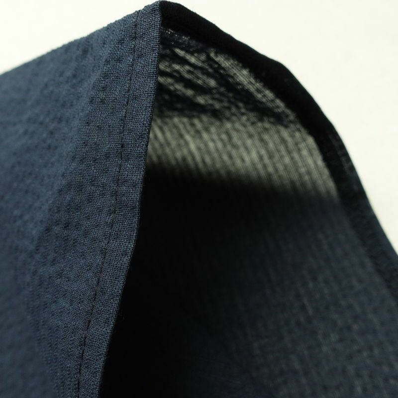 新品 男性用 浴衣 良品 綿 無地 単衣仕立て 身丈145.5cm 裄丈73cm 未使用品 青・紺_画像15