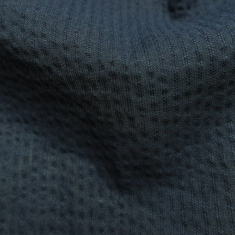 新品 男性用 浴衣 良品 綿 無地 単衣仕立て 身丈145.5cm 裄丈73cm 未使用品 青・紺_画像26