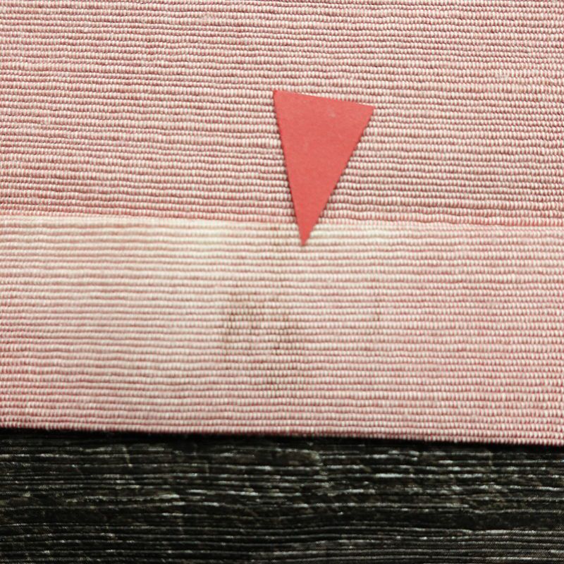 名古屋帯 太鼓柄 正絹 花柄 通し仕立て なごや帯 リサイクル帯 帯 椿 シンプル 多色使い_画像19