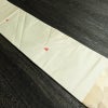名古屋帯 六通柄 正絹 花柄 名古屋仕立て なごや帯 リサイクル帯 帯 箔 金糸 多色使い_画像14