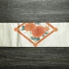 名古屋帯 太鼓柄 相良刺繍 正絹 花柄 名古屋仕立て なごや帯 リサイクル帯 帯 刺繍 金・銀_画像15