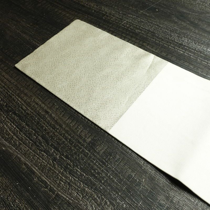 名古屋帯 太鼓柄 相良刺繍 正絹 花柄 名古屋仕立て なごや帯 リサイクル帯 帯 刺繍 金・銀_画像17