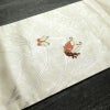 名古屋帯 太鼓柄 正絹 蝶・昆虫柄 名古屋仕立て なごや帯 リサイクル帯 帯 箔 金糸 白_画像11