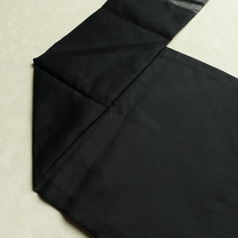 名古屋帯 太鼓柄 正絹 花柄 名古屋仕立て なごや帯 リサイクル帯 帯 黒_画像19