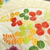 名古屋帯 太鼓柄 正絹 花柄 松葉仕立て なごや帯 リサイクル帯 帯 金・銀_画像5