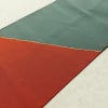 名古屋帯 太鼓柄 良品 正絹 その他の柄 名古屋仕立て なごや帯 リサイクル帯 帯 モダン シンプル 赤・朱_画像13
