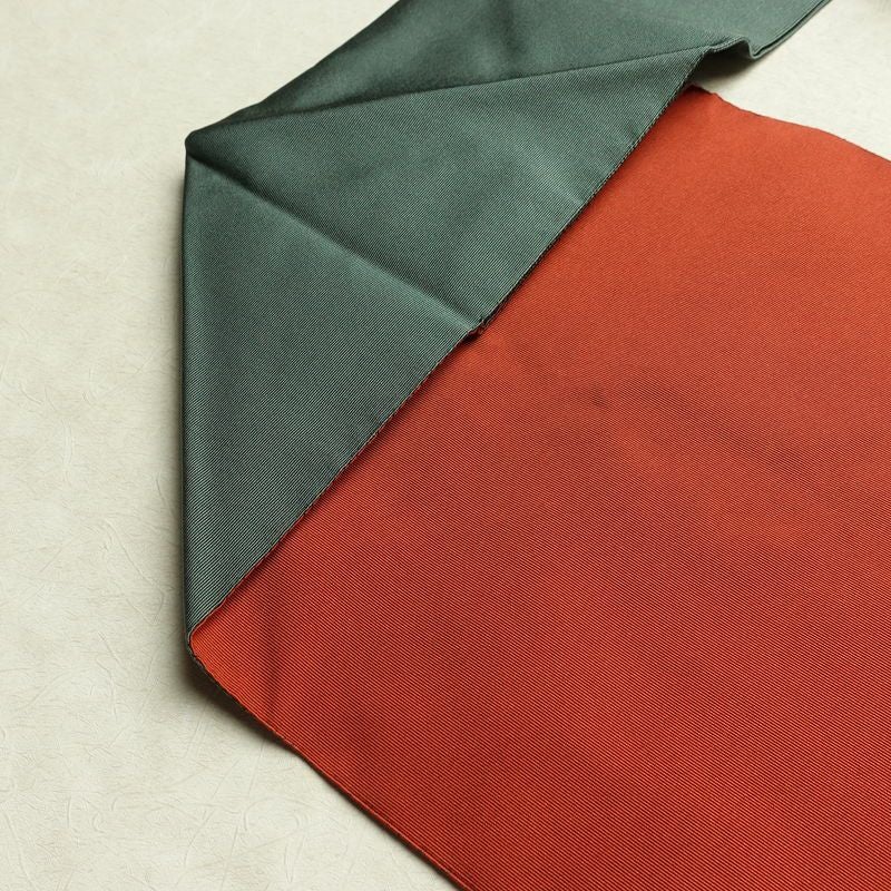 名古屋帯 太鼓柄 良品 正絹 その他の柄 名古屋仕立て なごや帯 リサイクル帯 帯 モダン シンプル 赤・朱_画像19