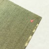 名古屋帯 六通柄 良品 正絹 古典柄 通し仕立て なごや帯 リサイクル帯 帯 緑・うぐいす色_画像19