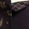 名古屋帯 全通柄 縮緬 正絹 人物・動物柄 名古屋仕立て なごや帯 リサイクル帯 帯 紫・藤色_画像20