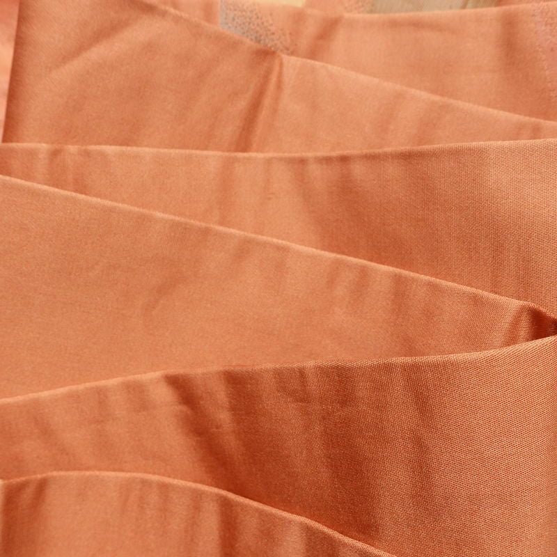 名古屋帯 六通柄 ふくれ織 正絹 幾何学柄・抽象柄 名古屋仕立て なごや帯 リサイクル帯 帯 橙_画像18