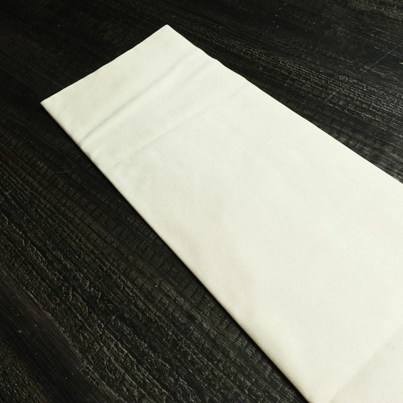 名古屋帯 太鼓柄 正絹 花柄 名古屋仕立て なごや帯 リサイクル帯 帯 箔 菊 白_画像15