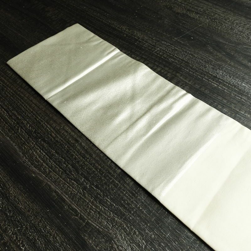 名古屋帯 太鼓柄 正絹 花柄 名古屋仕立て なごや帯 リサイクル帯 帯 箔 金彩 シンプル 金・銀_画像15