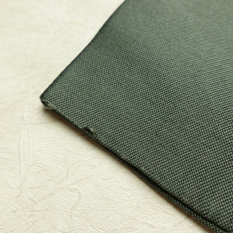 名古屋帯 太鼓柄 正絹 古典柄 名古屋仕立て なごや帯 リサイクル帯 帯 金糸 シンプル 緑・うぐいす色_画像8