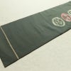 名古屋帯 太鼓柄 正絹 古典柄 名古屋仕立て なごや帯 リサイクル帯 帯 金糸 シンプル 緑・うぐいす色_画像9