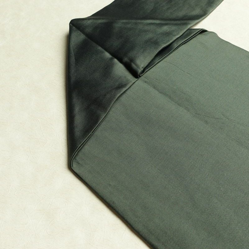 名古屋帯 太鼓柄 正絹 古典柄 名古屋仕立て なごや帯 リサイクル帯 帯 金糸 シンプル 緑・うぐいす色_画像19