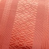 名古屋帯 全通柄 良品 夏用 正絹 縞柄・線柄 松葉仕立て なごや帯 リサイクル帯 ピンク 帯_画像3