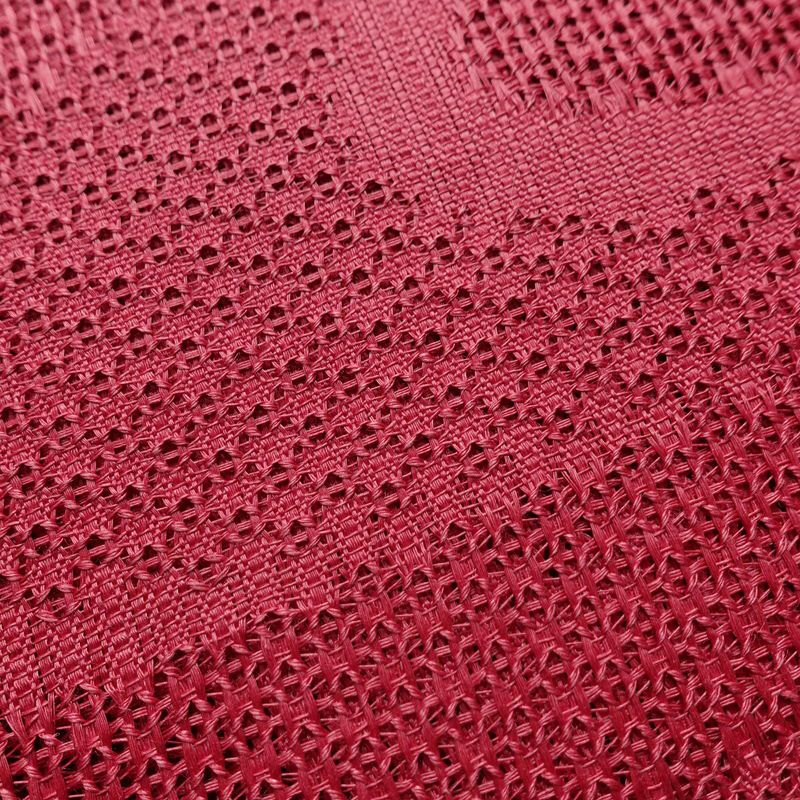 名古屋帯 全通柄 良品 夏用 正絹 流水・波柄 松葉仕立て なごや帯 リサイクル帯 帯 ピンク_画像3