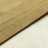 名古屋帯 全通柄 夏用 ポリエステル 縞柄・線柄 松葉仕立て なごや帯 リサイクル帯 帯 黄・黄土色_画像12