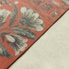 名古屋帯 全通柄 正絹 花柄 名古屋仕立て なごや帯 リサイクル帯 帯 モダン ピンク_画像13