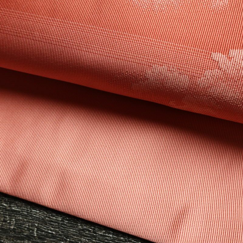 名古屋帯 太鼓柄 良品 正絹 風景柄 名古屋仕立て なごや帯 リサイクル帯 帯 金糸 銀糸 白_画像8