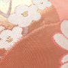 名古屋帯 六通柄 良品 正絹 花柄 名古屋仕立て なごや帯 リサイクル帯 帯 引箔 ピンク_画像5