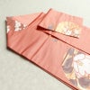 名古屋帯 六通柄 良品 正絹 花柄 名古屋仕立て なごや帯 リサイクル帯 帯 引箔 ピンク_画像21