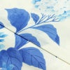 新品 浴衣 女性用 綿 平織 古典柄 花柄 あじさい ゆかた 未使用品 白 上品 シック モダン 紫陽花