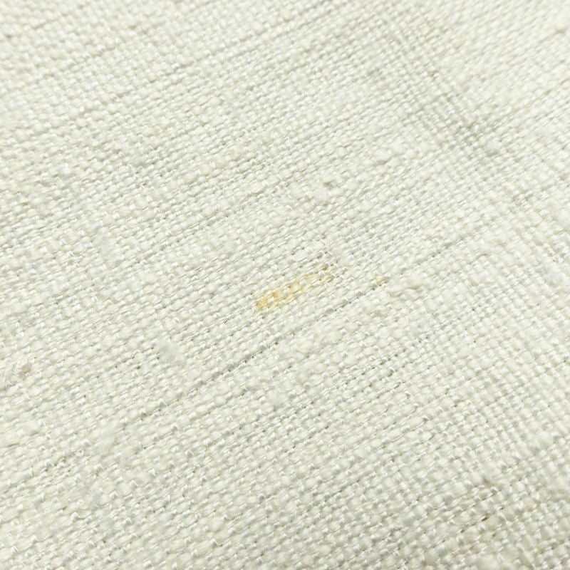 名古屋帯 渡文 西陣織 手織 太鼓柄 証紙あり 正絹 木の葉・植物柄 名古屋仕立て なごや帯 リサイクル帯 帯 白_画像16