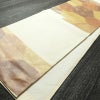 名古屋帯 太鼓柄 正絹 亀甲柄 通し仕立て なごや帯 リサイクル帯 帯 クリーム_画像7